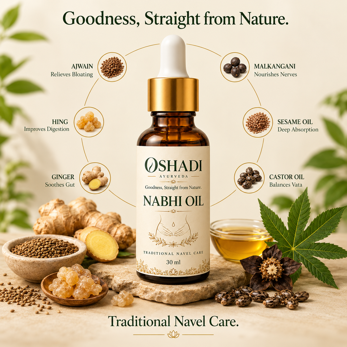 Oshadi Navel Balance Oil